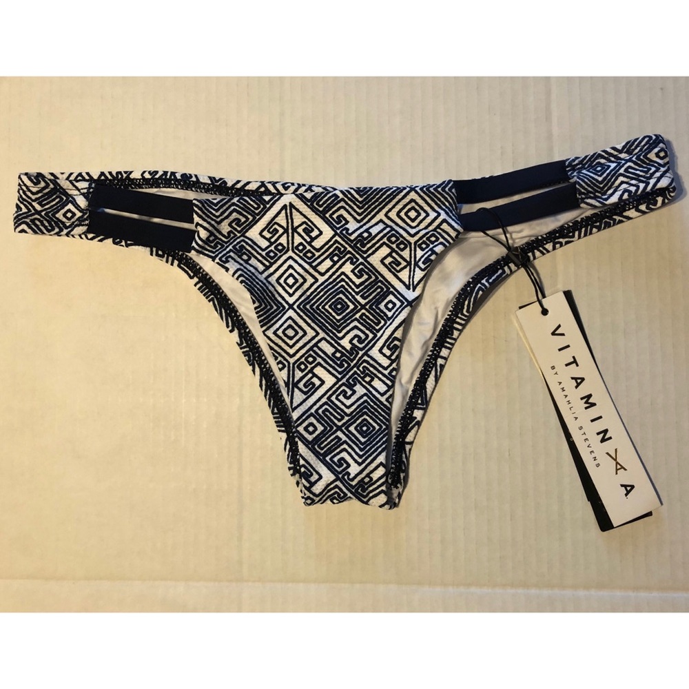 VITAMIN A Bikini Swim Bottom Sz. Med NWT